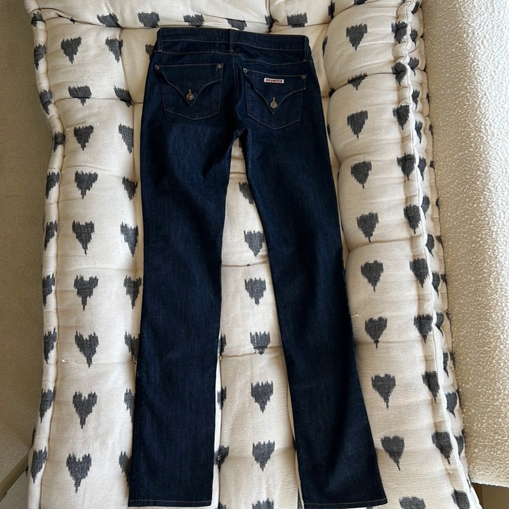 Hudson jeans new never worn dark denim size 26, 34” inseam